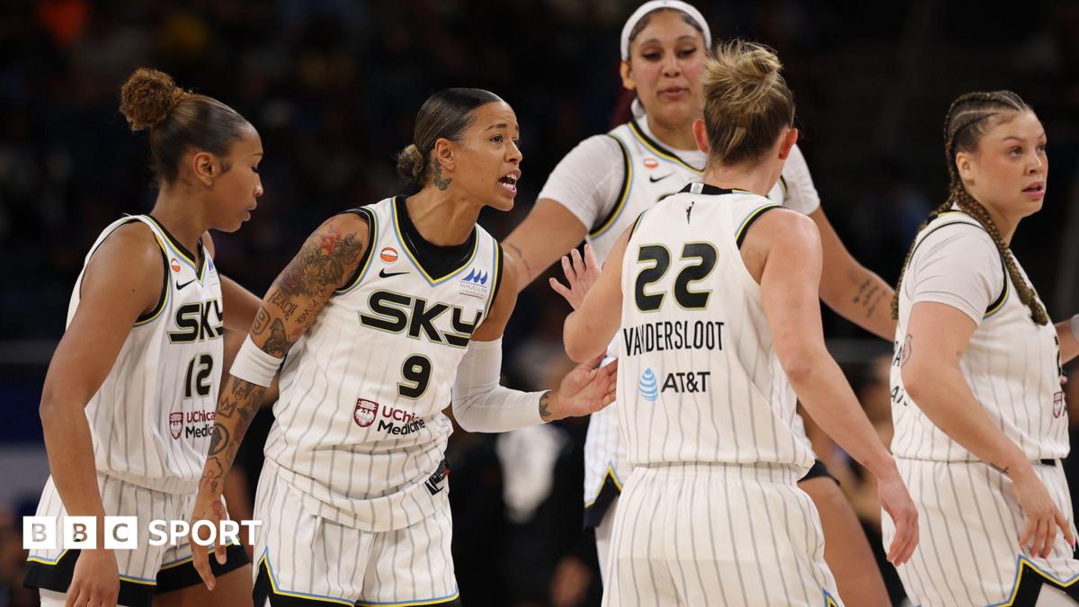 BBC News image for Basketball: Sex toys thrown on court disrupt two WNBA matches - BBC
