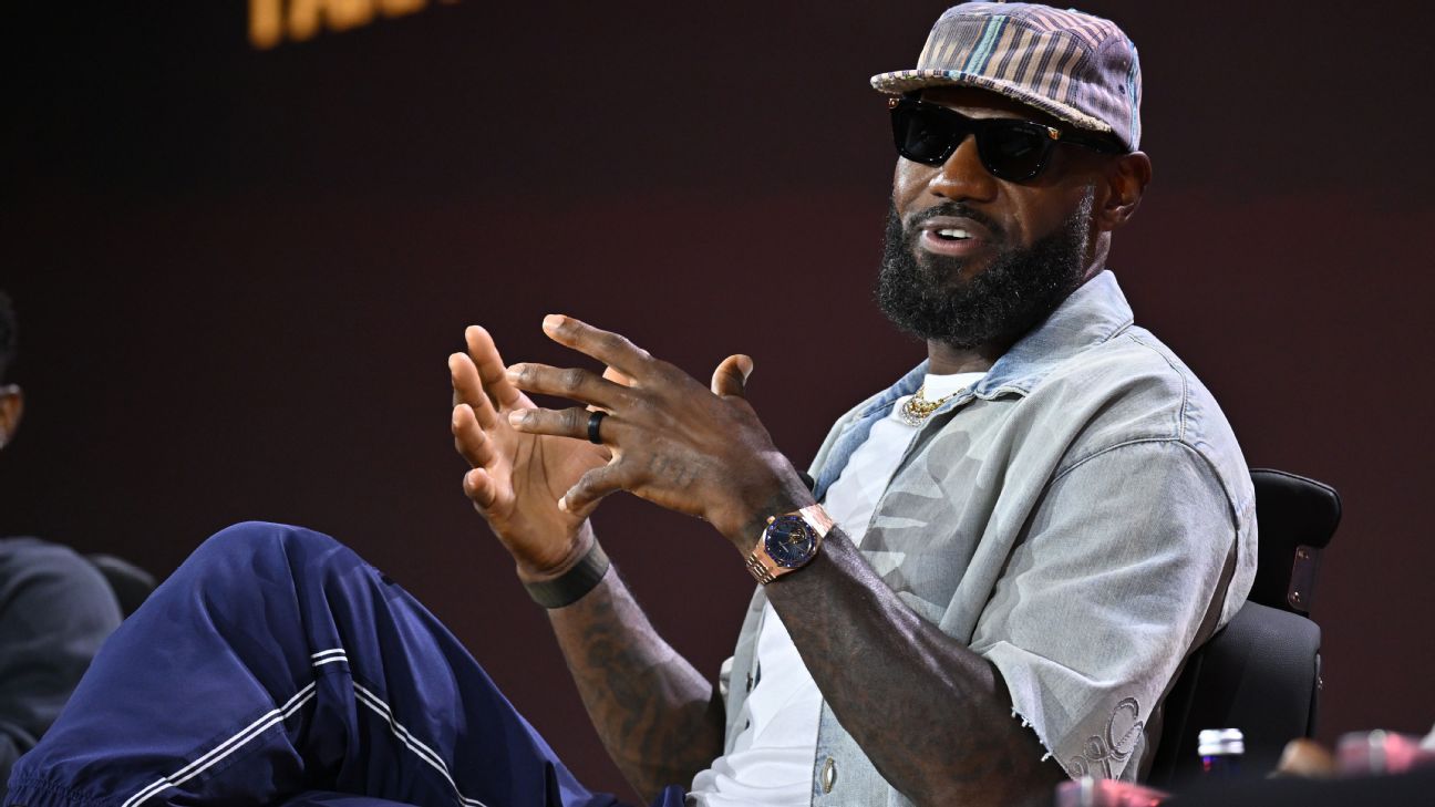 ESPN image for Heat say link for LeBron James presser posted by mistake - ESPN