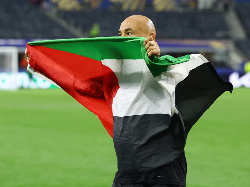 Al Jazeera English image for Egypt coach dedicates World Cup win to Palestine as Arab world celebrates - Al Jazeera