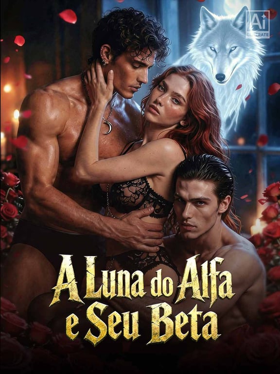 Capa de Luna do Alfa e Seu Beta