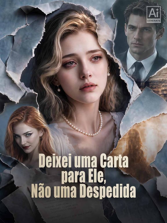 Capa de Deixei uma Carta para Ele, Não uma Despedida