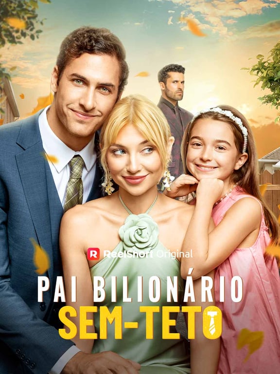 Capa de Pai Bilionário Sem-teto