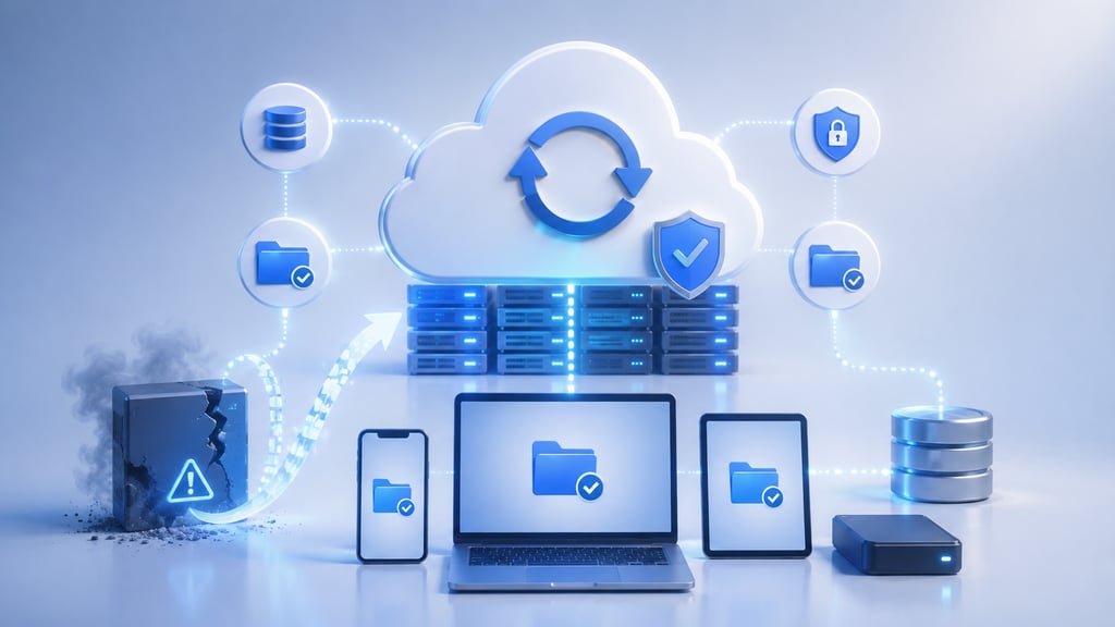 Which backup services include disaster recovery?