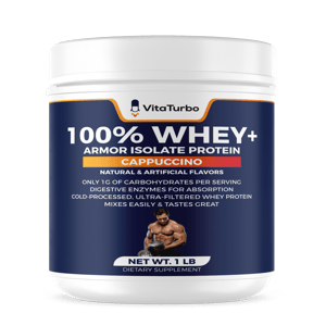 100% Whey+ Armor Isolate Protein<br>(Cappuccino)</br>