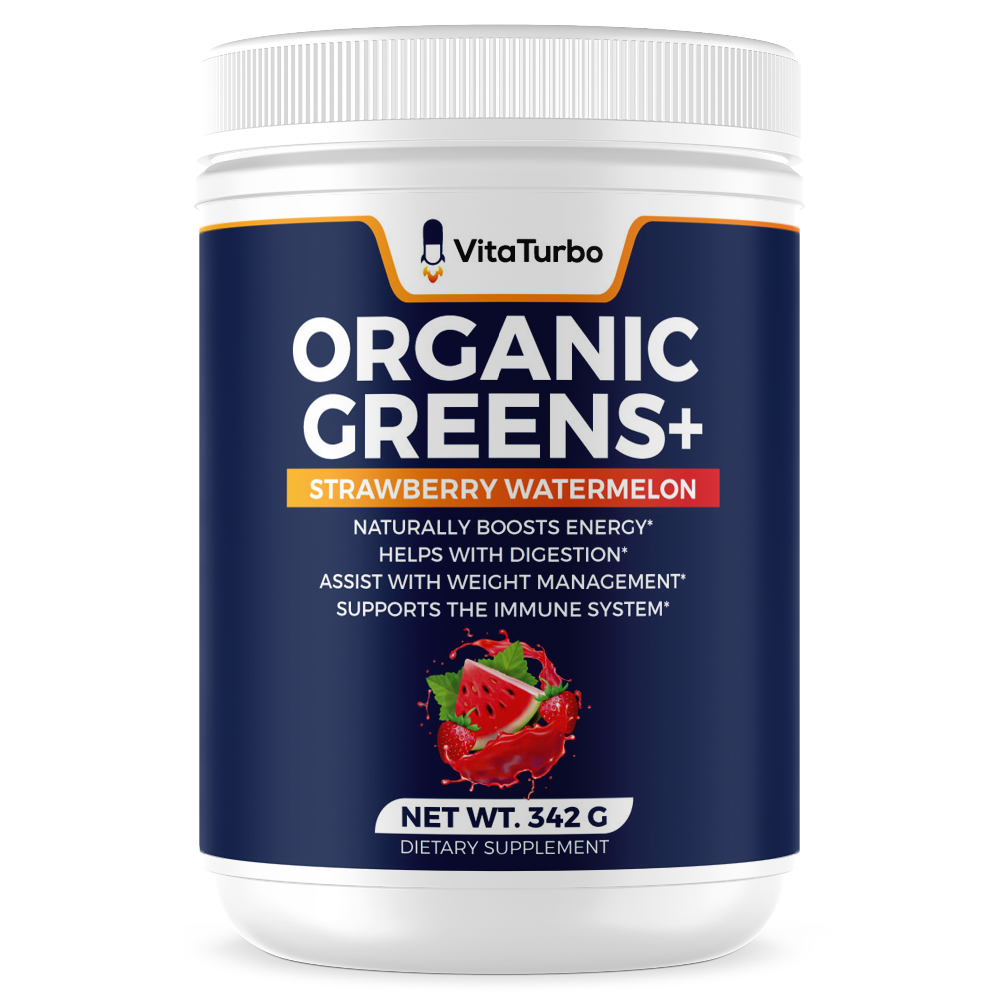 Organic Greens+<br>(Strawberry Watermelon)</br>