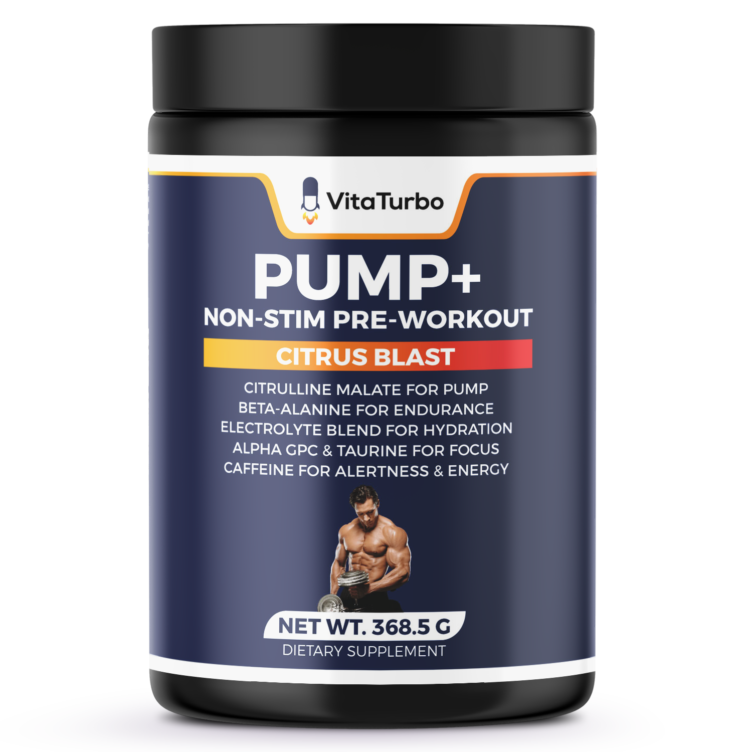 Pump Non-Stim Pre-Workout<br>(Citrus Blast)</br>