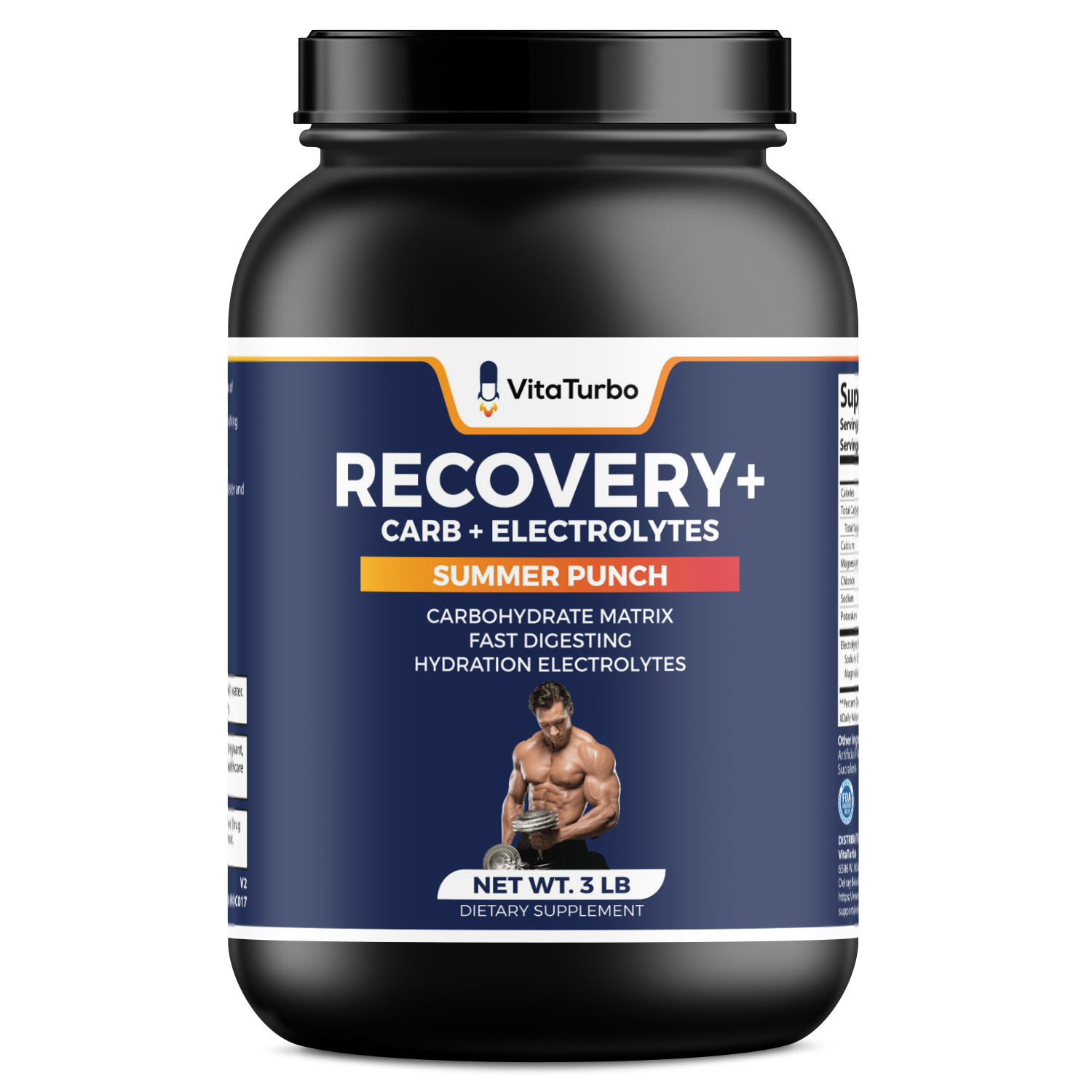 Recovery+ Carb + Electrolytes<br>(Summer Punch)</br>