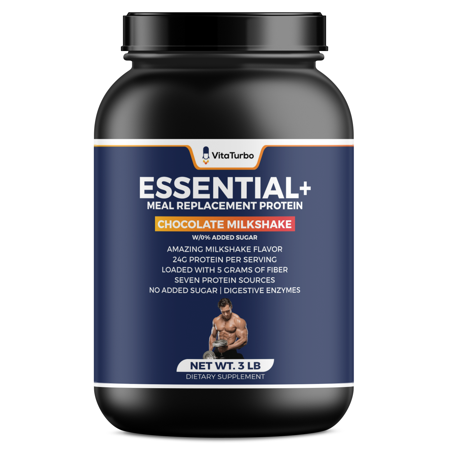 Essential+ Meal Replacement Protein <br>(Chocolate Milkshake)</br>