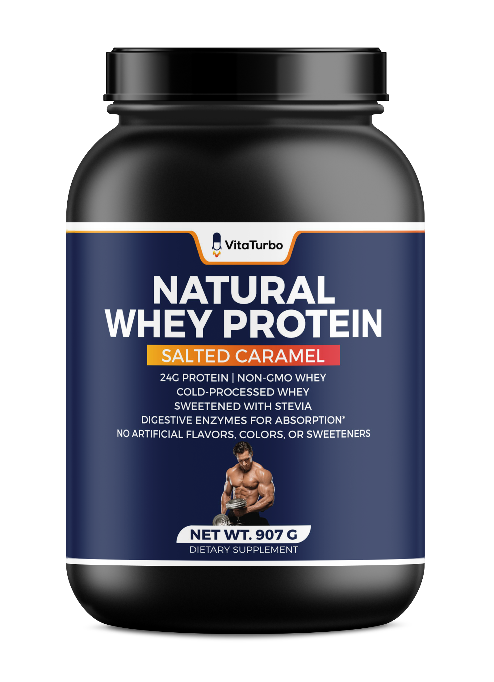 Natural Whey Protein <br>(Salted Caramel)</br>