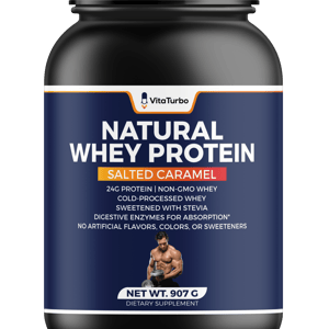Natural Whey Protein <br>(Salted Caramel)</br>