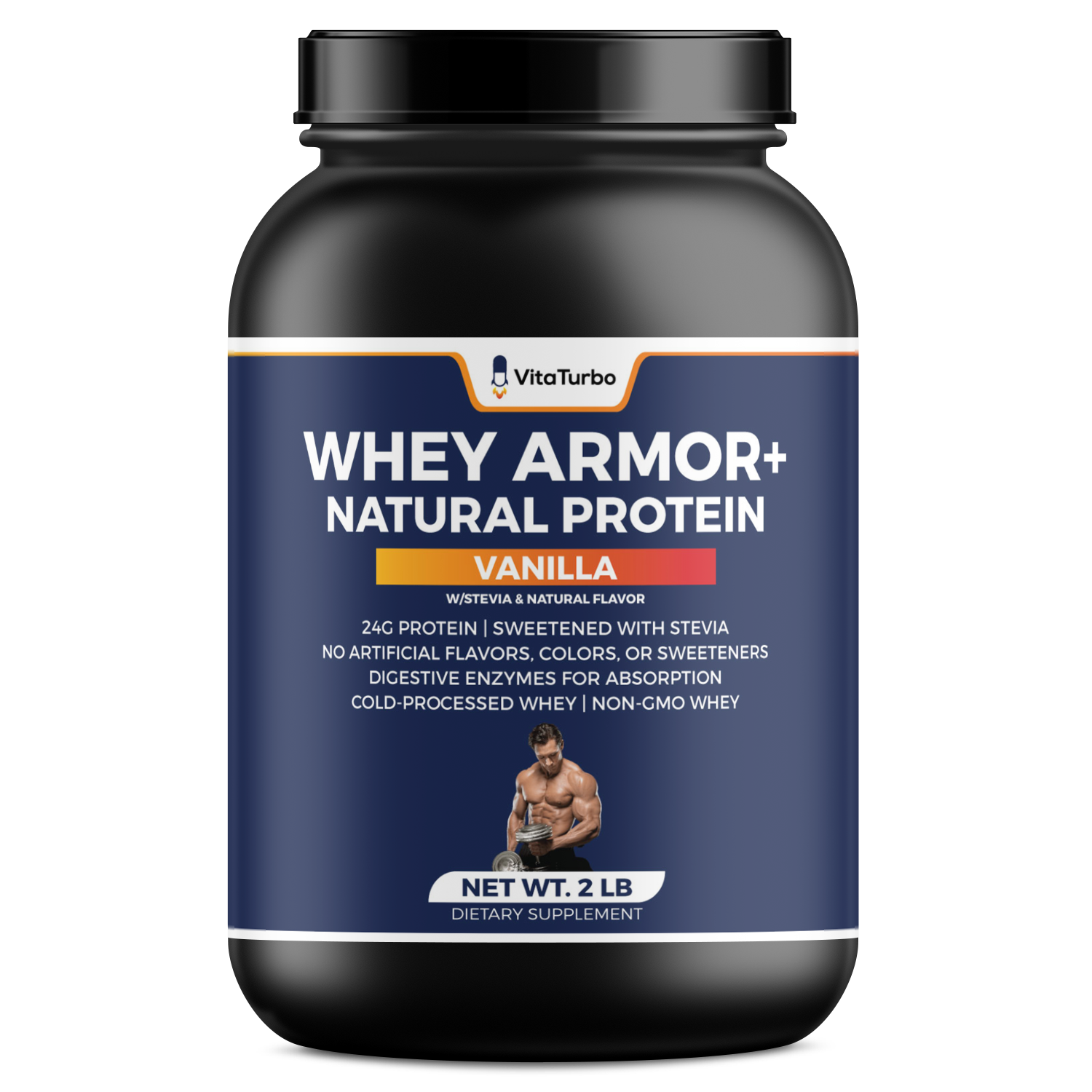 Whey Armor+ Natural Protein <br>(Vanilla)</br>