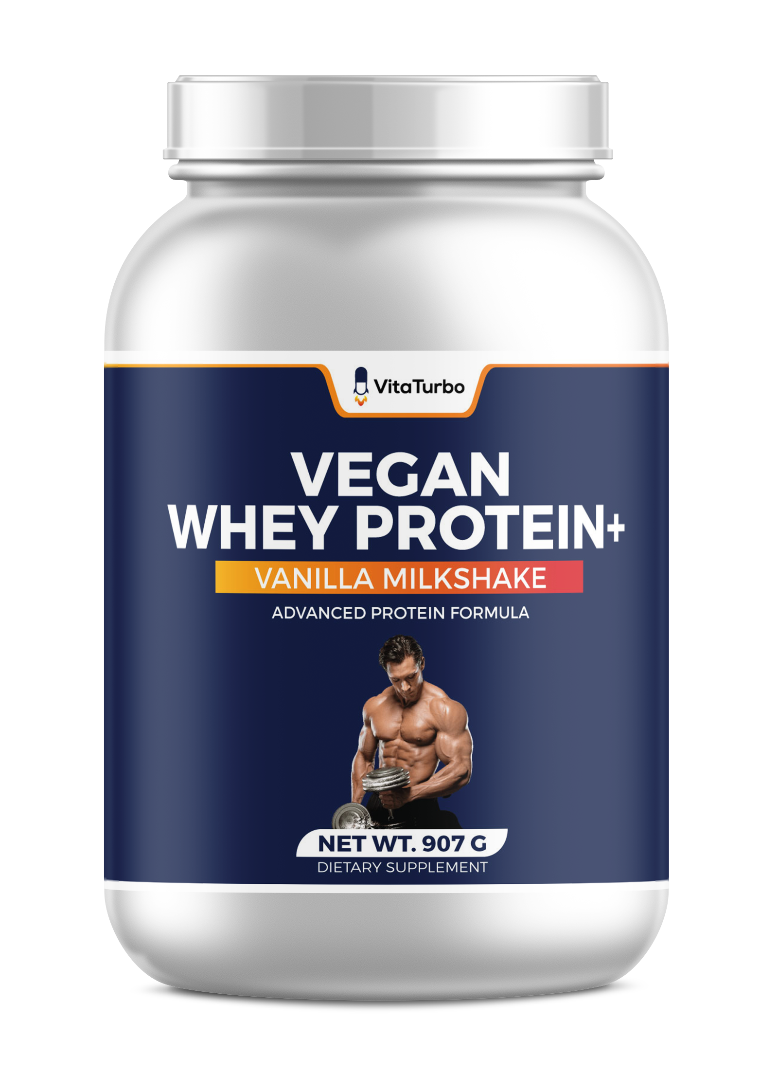 Vegan Whey Protein+<br>(Vanilla Milkshake)</br>
