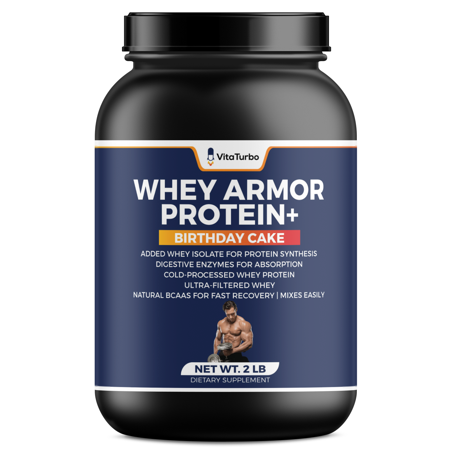Whey Armor Protein+<br> (Birthday Cake)</br>
