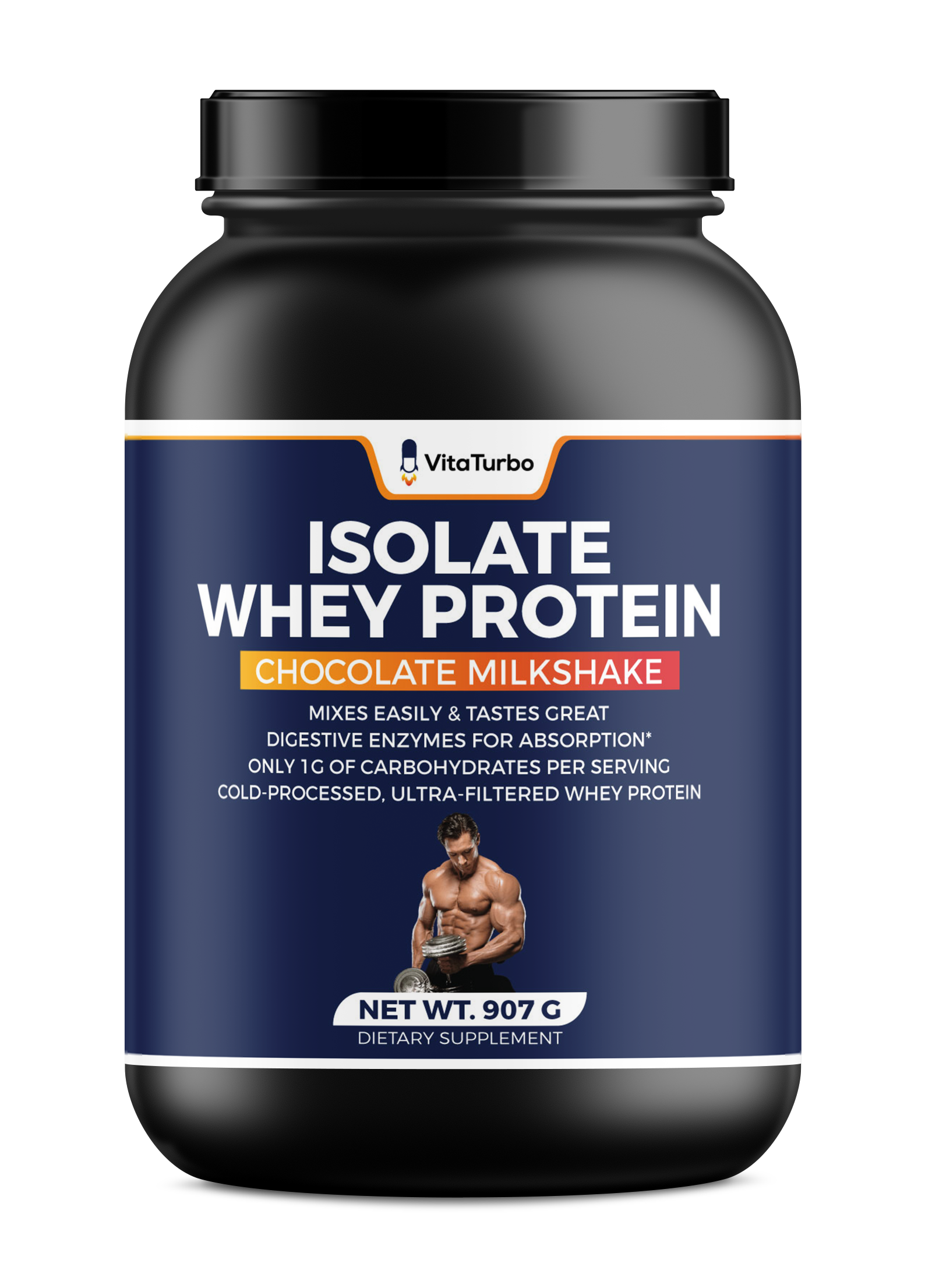 Isolate Whey Protein<br>(Chocolate Milkshake)</br>