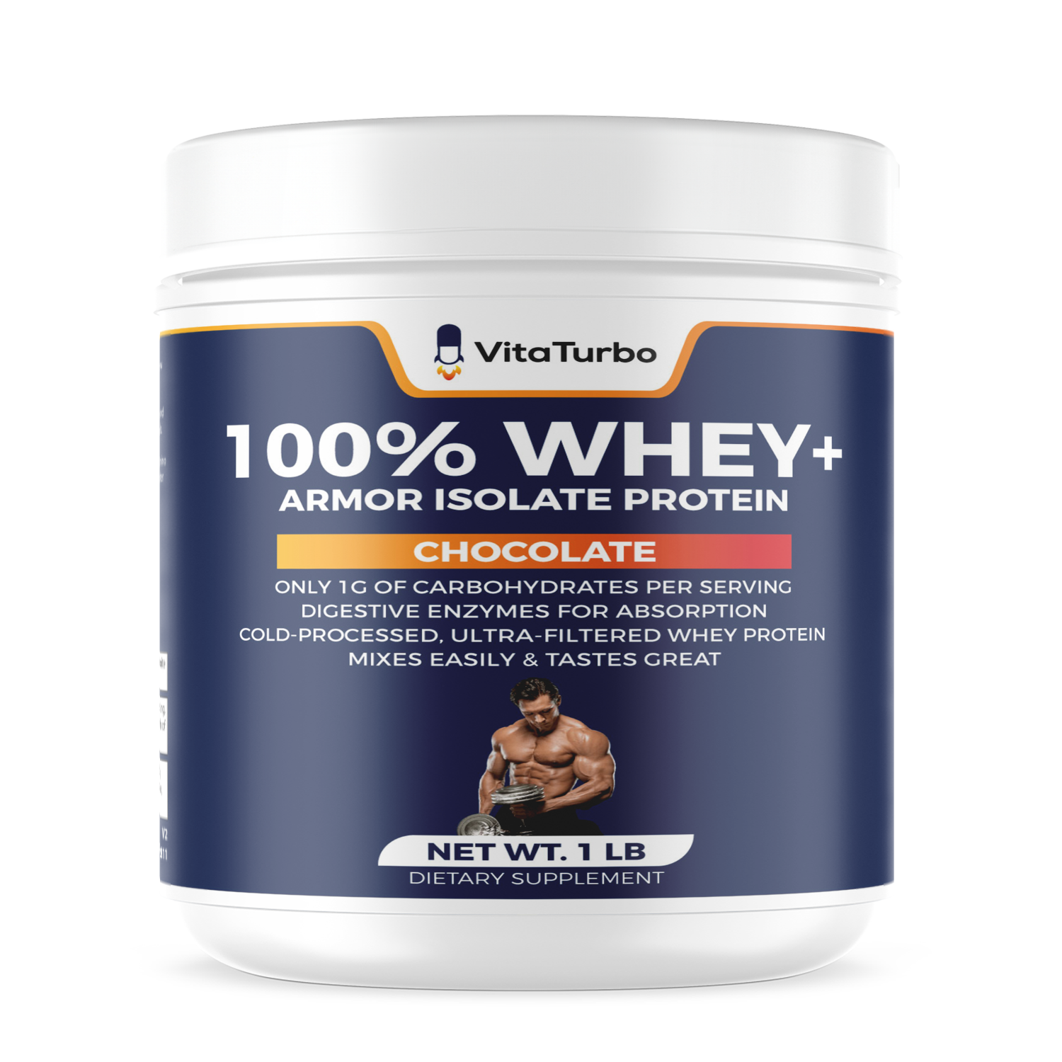 100% Whey+ Armor Isolate Protein<br>(Chocolate)</br>