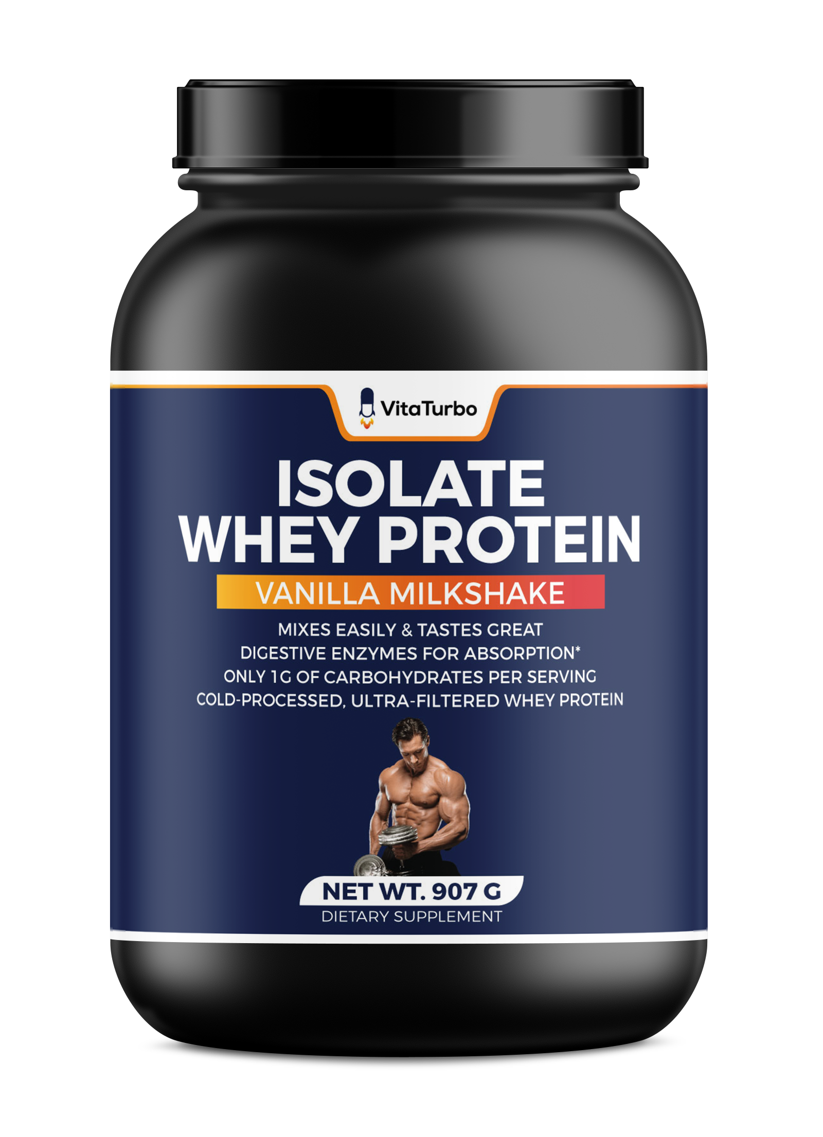 Isolate Whey Protein<br>(Vanilla Milkshake)</br>