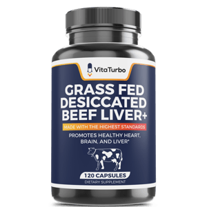 Grass Fed Desiccated Beef Liver+