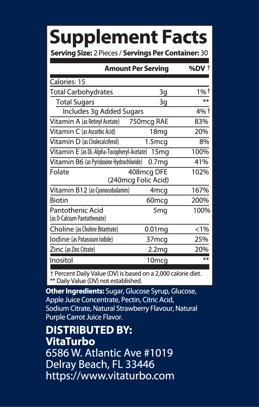 ingredients(bottle)