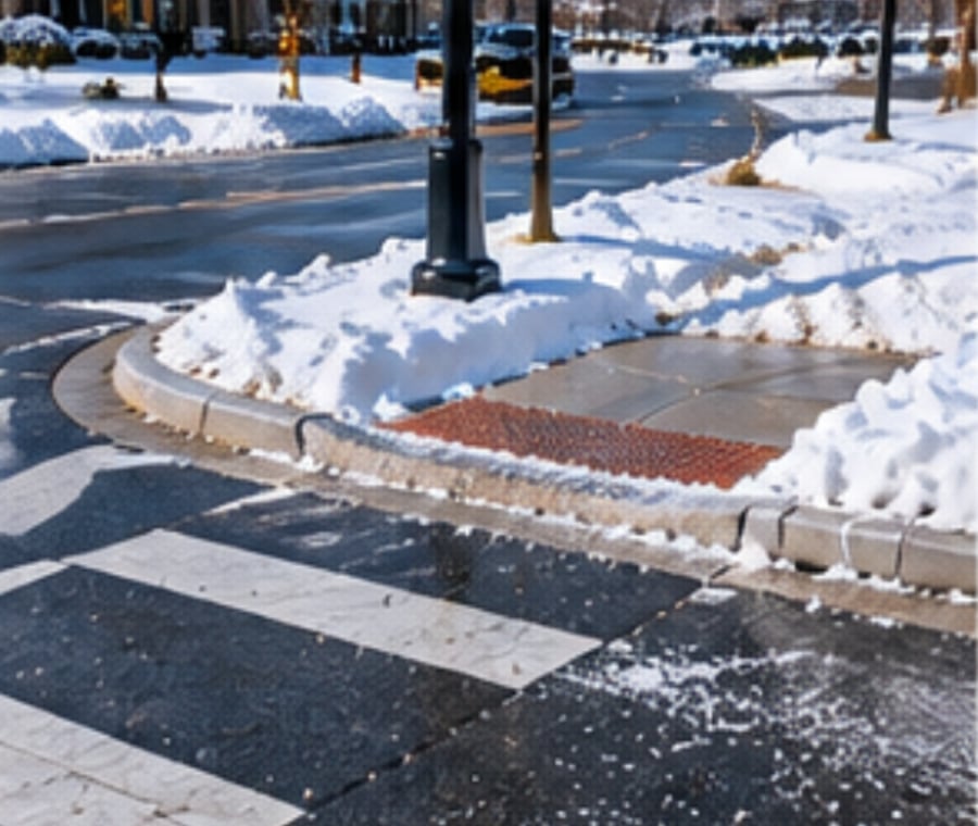 Commercial Snow Removal by Cruger Contracting LLC