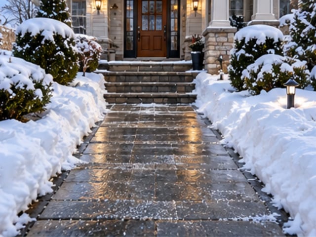 Targeted De-Icing for Chelsea Cove Surfaces