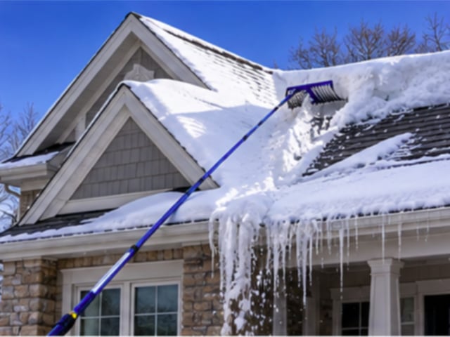 Snow Clearing That Won’t Ruin Your Roof Surface