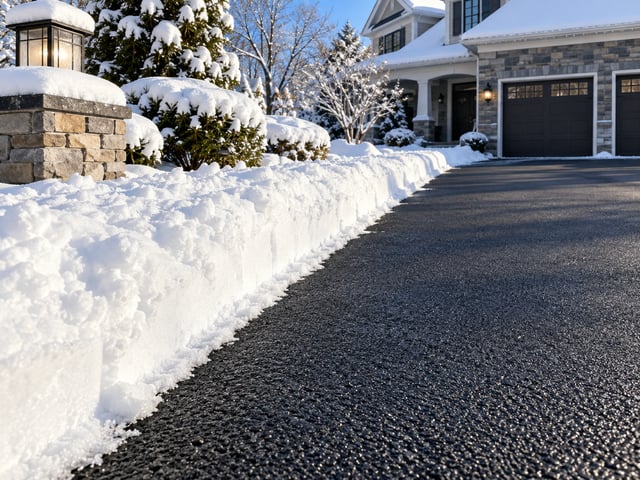 Safe Snow Stacking and Ice Management for New Hamburg Homes
