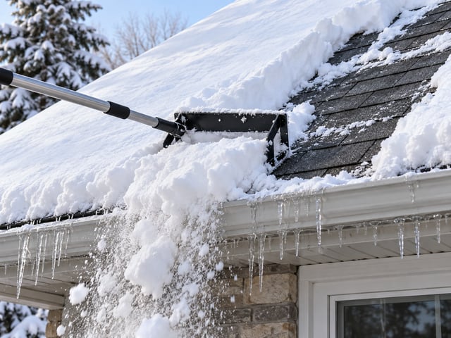 Ice Dam Prevention and Water Drainage Control in Wingdale