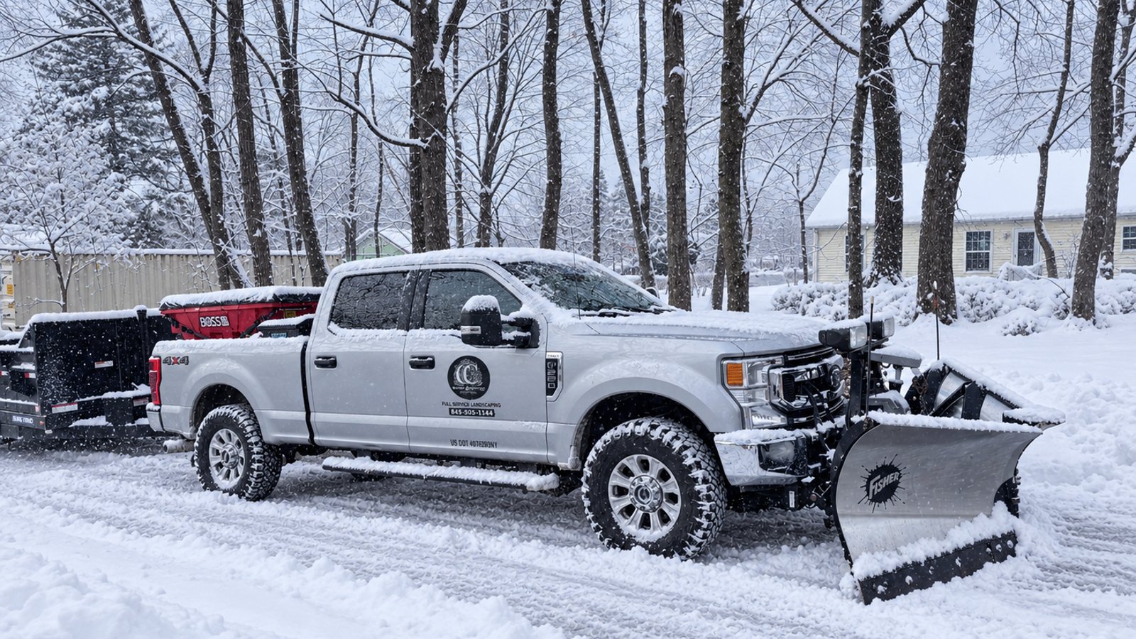 Driveway Snow Plowing in New Hamburg, NY