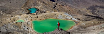 Camilla Rutherford, Tongariro Alpine Crossing