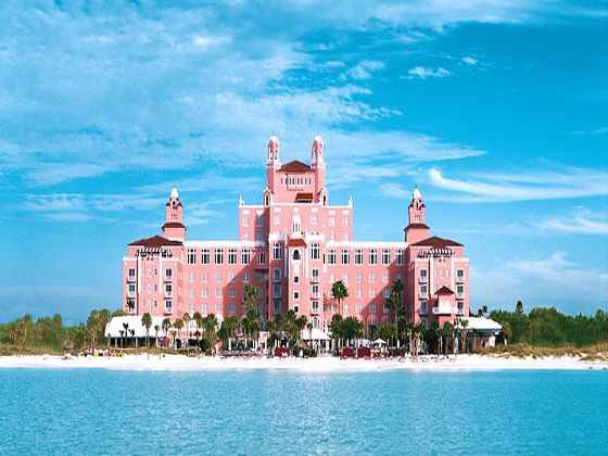 View of hotel from Sea