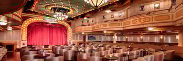 Grand Saloon Theatre onboard the American Queen