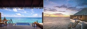 Sunset Villa with Private Pool and Jacuzzi at Adaaran Prestige Vadoo