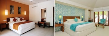Garden Villa and Beach Villa at Adaaran Select Hudhuran Fushi