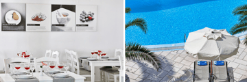 Hotel dining, hotel pool