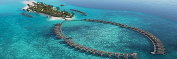 Ariel View at Vilamendhoo Island Resorts & Spa