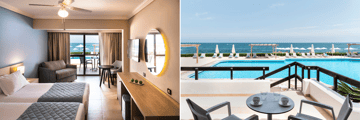 Double Bungalow VIP Sea Front Sharing Pool