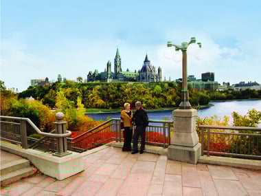 Alexandra Bridge Lookout, Ottawa