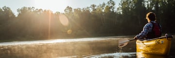 Canoeing in Algonquin Provincial Park