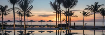 Alma Resort Cam Ranh: Beach at Sunset