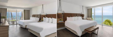 Oceanfront Double Queen room 