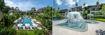 Amari Koh Samui: Garden Wing Pool & Spalshpark