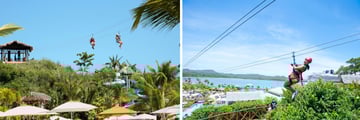Amber Cove ziplining