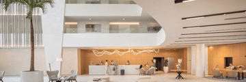Hotel lobby