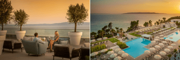 Lobby Bar terrace, Adriatic sea views