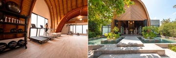 Gym and Kandu Spa at Ananea Madivaru