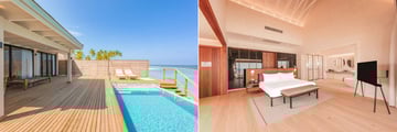 Water Pool Villa at Ananea Madivaru