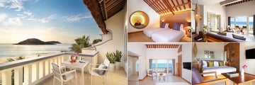 Avani Quy Nhon: Family Studio (left & middle), Deluxe Studio (right)