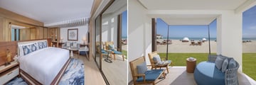 Deluxe Garden Terrace Room Beach View at Aanantara Mina Al Arab Ras Al Khaimah