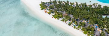 Aerial view of Angsana Velavaru