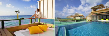 InOcean Villa and Deluxe InOcean Pool Villa at Angsana Velavaru